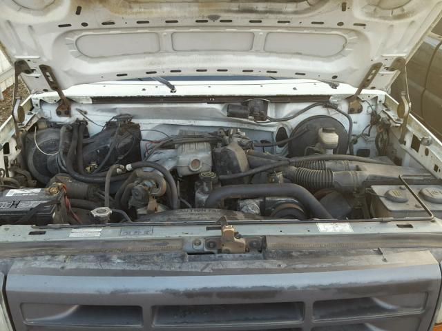 2FTEF15Y9NCA55636 - 1992 FORD F150 WHITE photo 7