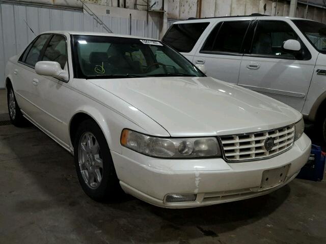 1G6KY54911U252943 - 2001 CADILLAC SEVILLE ST WHITE photo 1