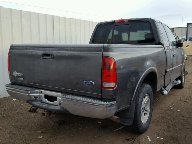 1FTRX18L53NB79117 - 2003 FORD F150 BLACK photo 4