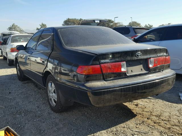 JT2BG22K210605906 - 2001 TOYOTA CAMRY CE BLACK photo 3