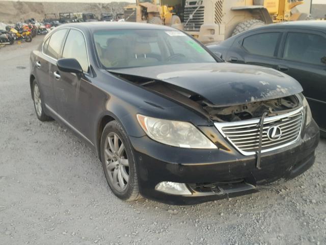 JTHBL46F385054375 - 2008 LEXUS LS 460 BLACK photo 1