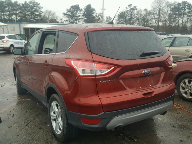 1FMCU0G7XGUC34374 - 2016 FORD ESCAPE SE ORANGE photo 3