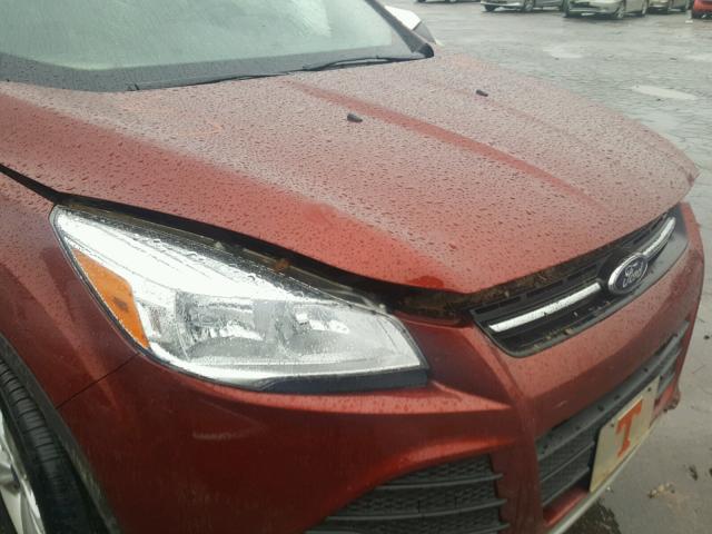 1FMCU0G7XGUC34374 - 2016 FORD ESCAPE SE ORANGE photo 9