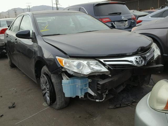 4T4BF1FK2CR182286 - 2012 TOYOTA CAMRY BASE BLACK photo 1