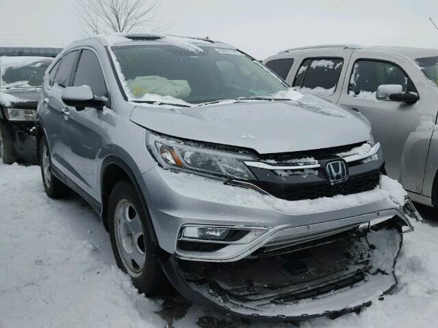 5J6RM4H92FL804596 - 2015 HONDA CR-V TOURI GRAY photo 1