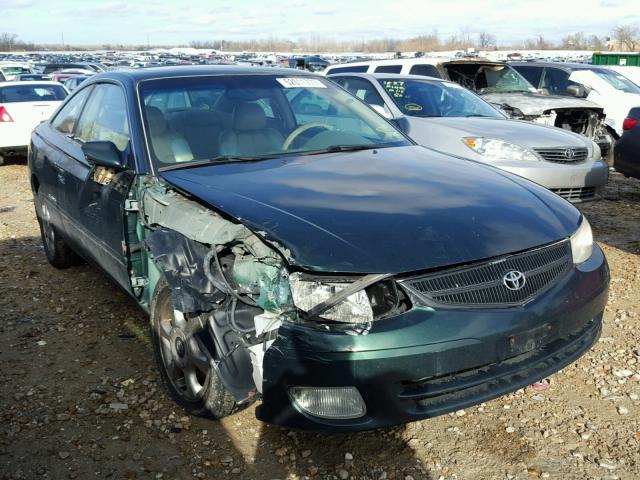 2T1CF22P21C525022 - 2001 TOYOTA CAMRY SOLA GREEN photo 1