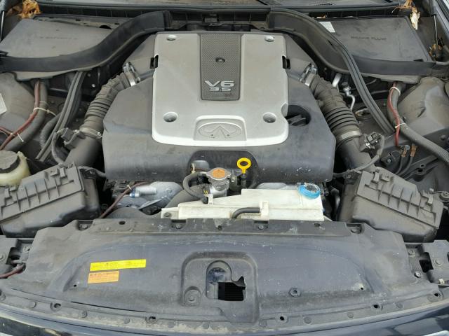 JNKBV61E38M219965 - 2008 INFINITI G35 BLACK photo 10