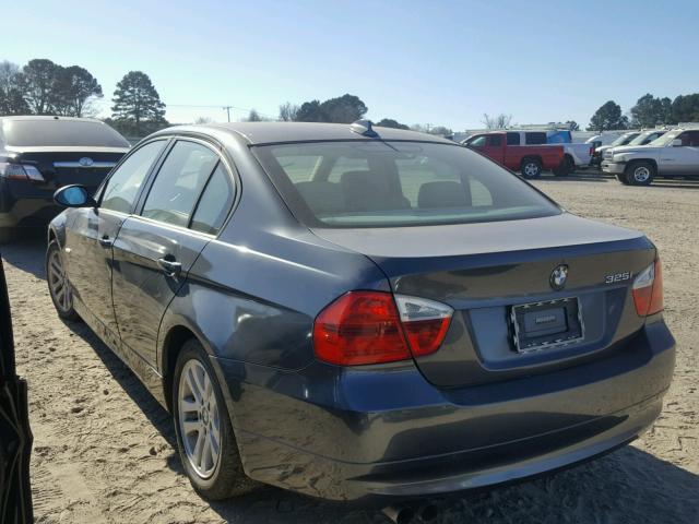 WBAVB13536KX42108 - 2006 BMW 325 I GRAY photo 3