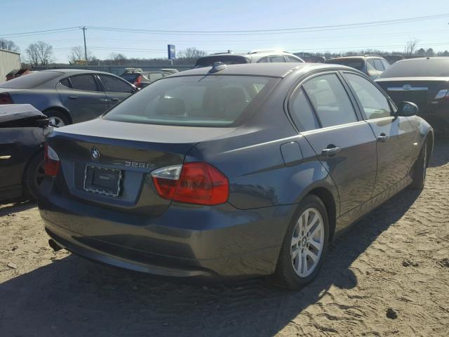 WBAVB13536KX42108 - 2006 BMW 325 I GRAY photo 4