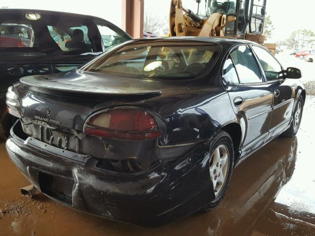 1G2WR5219YF134862 - 2000 PONTIAC GRAND PRIX BLACK photo 4