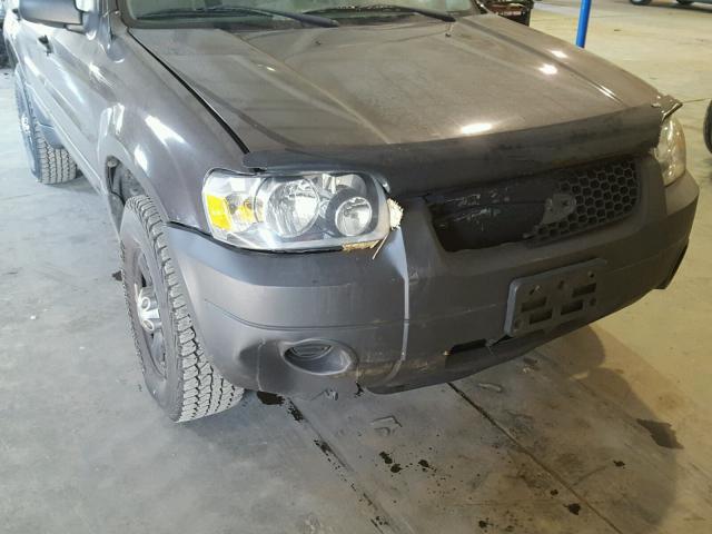 1FMYU02Z36KC16226 - 2006 FORD ESCAPE XLS GRAY photo 9