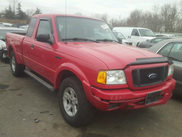 1FTZR15EX5PA78937 - 2005 FORD RANGER SUP RED photo 1