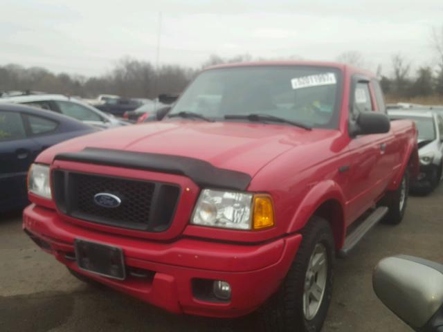 1FTZR15EX5PA78937 - 2005 FORD RANGER SUP RED photo 2