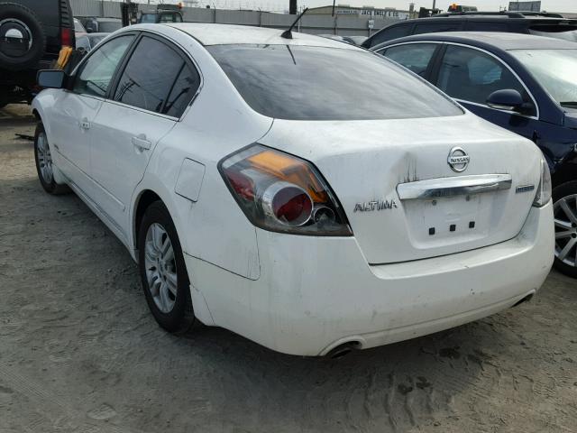 1N4CL2AP2BC104671 - 2011 NISSAN ALTIMA HYB WHITE photo 3