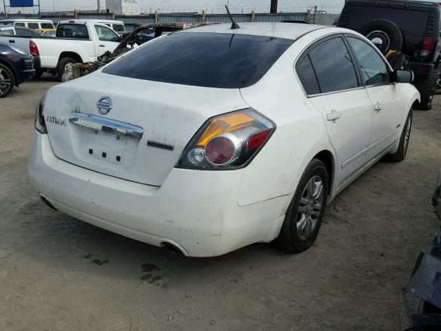 1N4CL2AP2BC104671 - 2011 NISSAN ALTIMA HYB WHITE photo 4