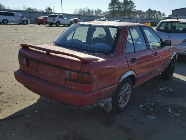 1N4EB31PXRC837630 - 1994 NISSAN SENTRA E RED photo 4