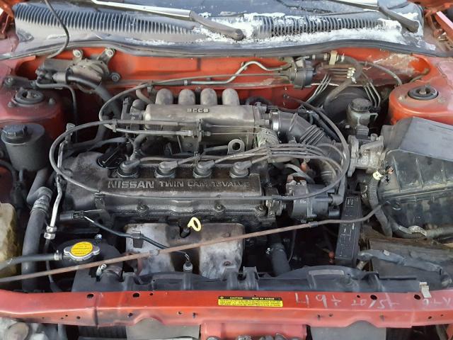 1N4EB31PXRC837630 - 1994 NISSAN SENTRA E RED photo 7