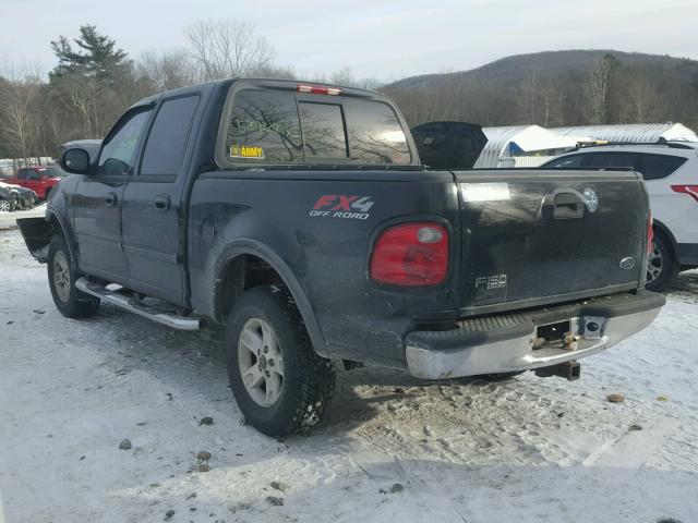 1FTRW08L03KB82635 - 2003 FORD F150 SUPER BLACK photo 3