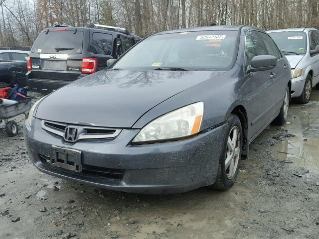 1HGCM55634A123885 - 2004 HONDA ACCORD EX WHITE photo 2