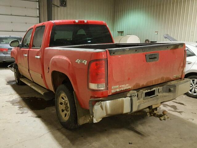 3GTP2UEA1BG341505 - 2011 GMC SIERRA K15 RED photo 3