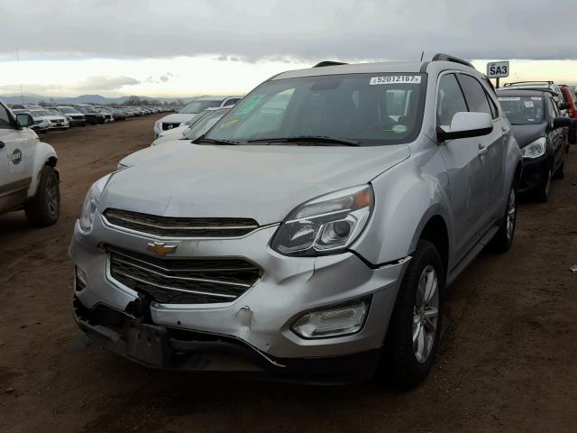 2GNFLFEK0H6243266 - 2017 CHEVROLET EQUINOX LT SILVER photo 2