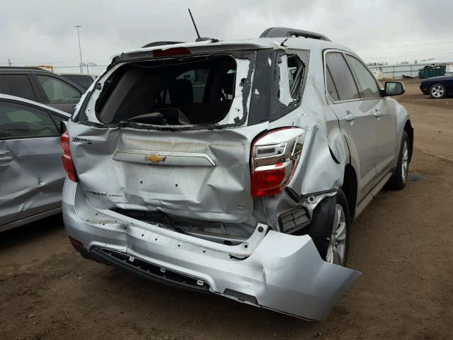 2GNFLFEK0H6243266 - 2017 CHEVROLET EQUINOX LT SILVER photo 4