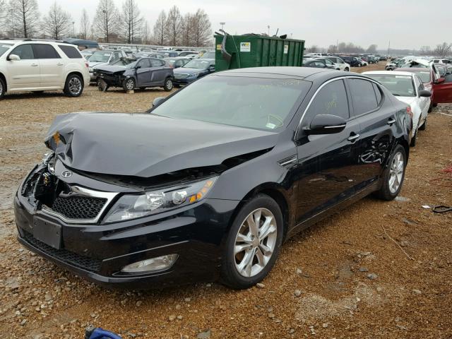 5XXGN4A70DG255657 - 2013 KIA OPTIMA EX BLACK photo 2