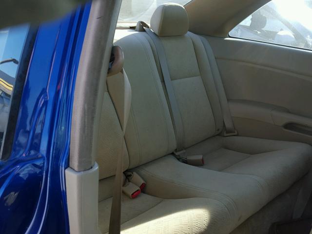 1HGEM22985L020733 - 2005 HONDA CIVIC EX 蓝色 照片 6