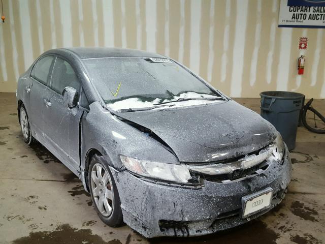 2HGFA16569H363395 - 2009 HONDA CIVIC LX BLACK photo 1