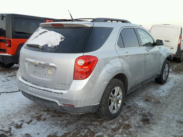 2CNALDEW6A6241310 - 2010 CHEVROLET EQUINOX LT SILVER photo 4