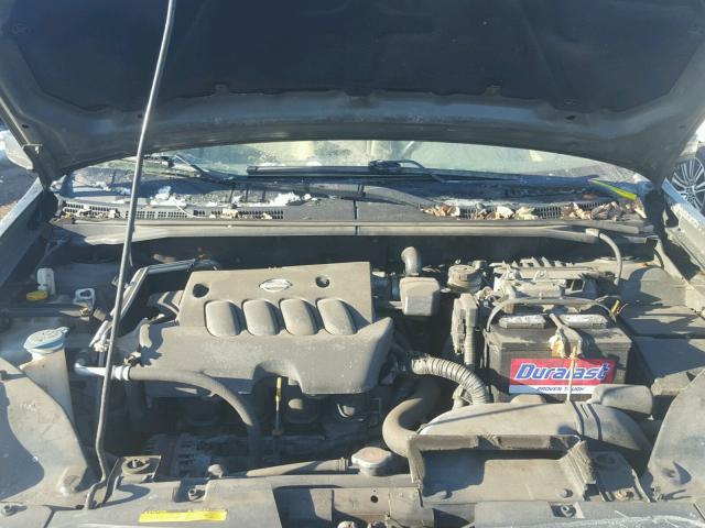 3N1AB61E27L609005 - 2007 NISSAN SENTRA 2.0 GRAY photo 7