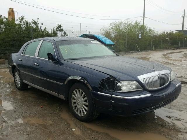 1LNHM82W93Y655038 - 2003 LINCOLN TOWN CAR S BLUE photo 1