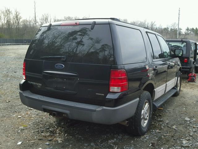 1FMFU16L93LB98596 - 2003 FORD EXPEDITION BLACK photo 4