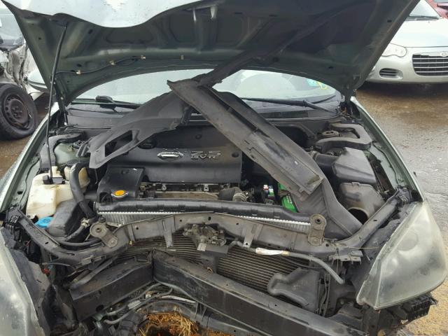 1N4AL11D76C201877 - 2006 NISSAN ALTIMA S GREEN photo 7