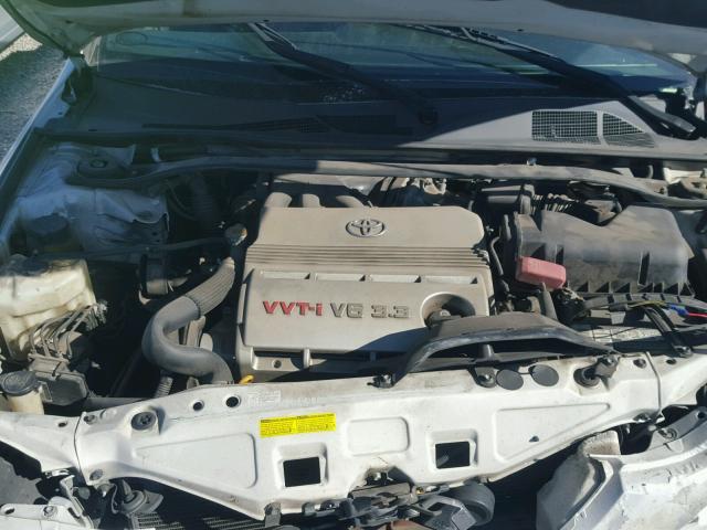 4T1FA38P95U044892 - 2005 TOYOTA CAMRY SOLA WHITE photo 7