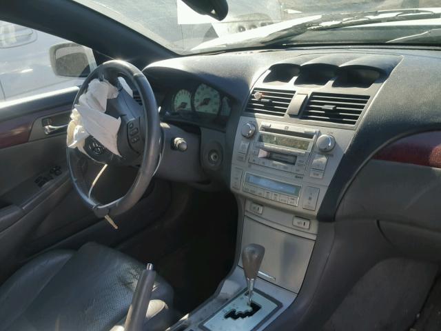 4T1FA38P95U044892 - 2005 TOYOTA CAMRY SOLA WHITE photo 9