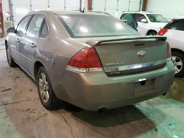 2G1WC58R679246996 - 2007 CHEVROLET IMPALA LT BEIGE photo 3