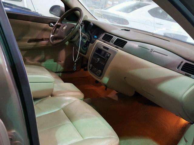 2G1WC58R679246996 - 2007 CHEVROLET IMPALA LT BEIGE photo 5