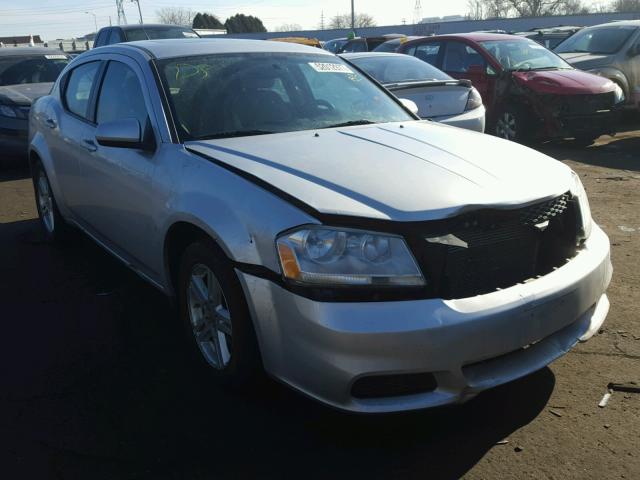 1B3BD1FB8BN501446 - 2011 DODGE AVENGER MA SILVER photo 1