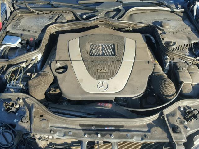 WDBUF56X37B167872 - 2007 MERCEDES-BENZ E 350 BLUE photo 7