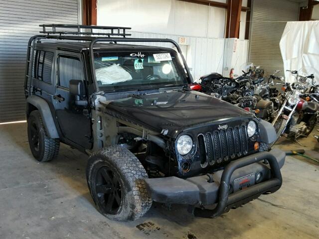 1C4AJWAG1CL178860 - 2012 JEEP WRANGLER S BLACK photo 1