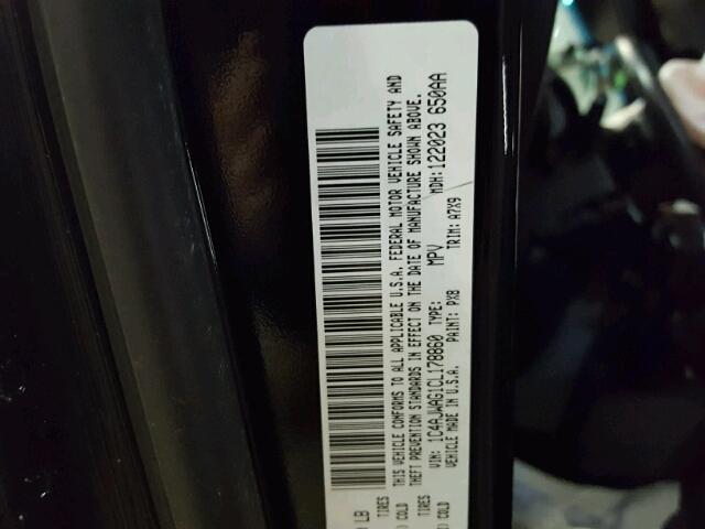 1C4AJWAG1CL178860 - 2012 JEEP WRANGLER S BLACK photo 10