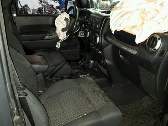 1C4AJWAG1CL178860 - 2012 JEEP WRANGLER S BLACK photo 5