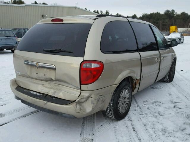 1A4GP44R56B751435 - 2006 CHRYSLER TOWN & COU BEIGE photo 4