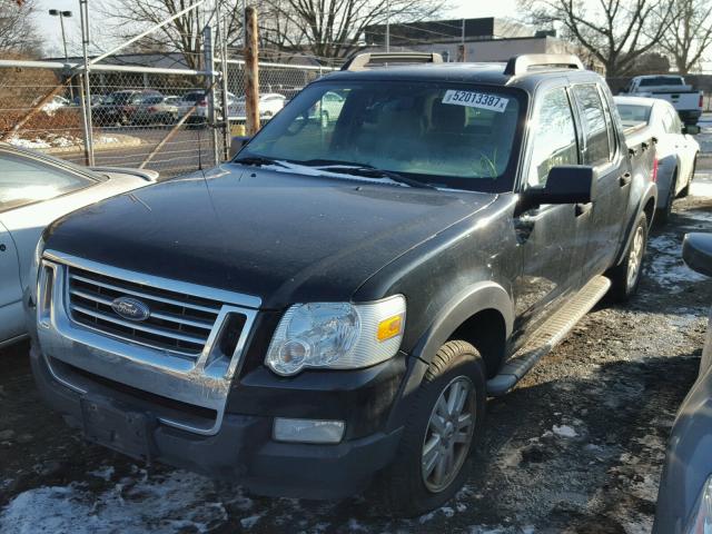 1FMEU51K97UA55455 - 2007 FORD EXPLORER S 黑色 照片 2