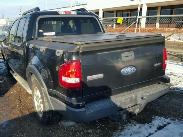 1FMEU51K97UA55455 - 2007 FORD EXPLORER S 黑色 照片 3