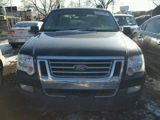 1FMEU51K97UA55455 - 2007 FORD EXPLORER S BLACK photo 9