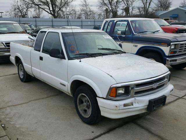 1GCCS19X4VK245814 - 1997 CHEVROLET S TRUCK S1 WHITE photo 1