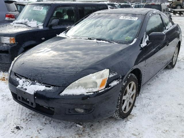 1HGCM82633A023032 - 2003 HONDA ACCORD EX BLACK photo 2