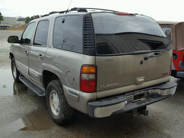 1GKEK13T9YJ150243 - 2000 GMC YUKON SILVER photo 3